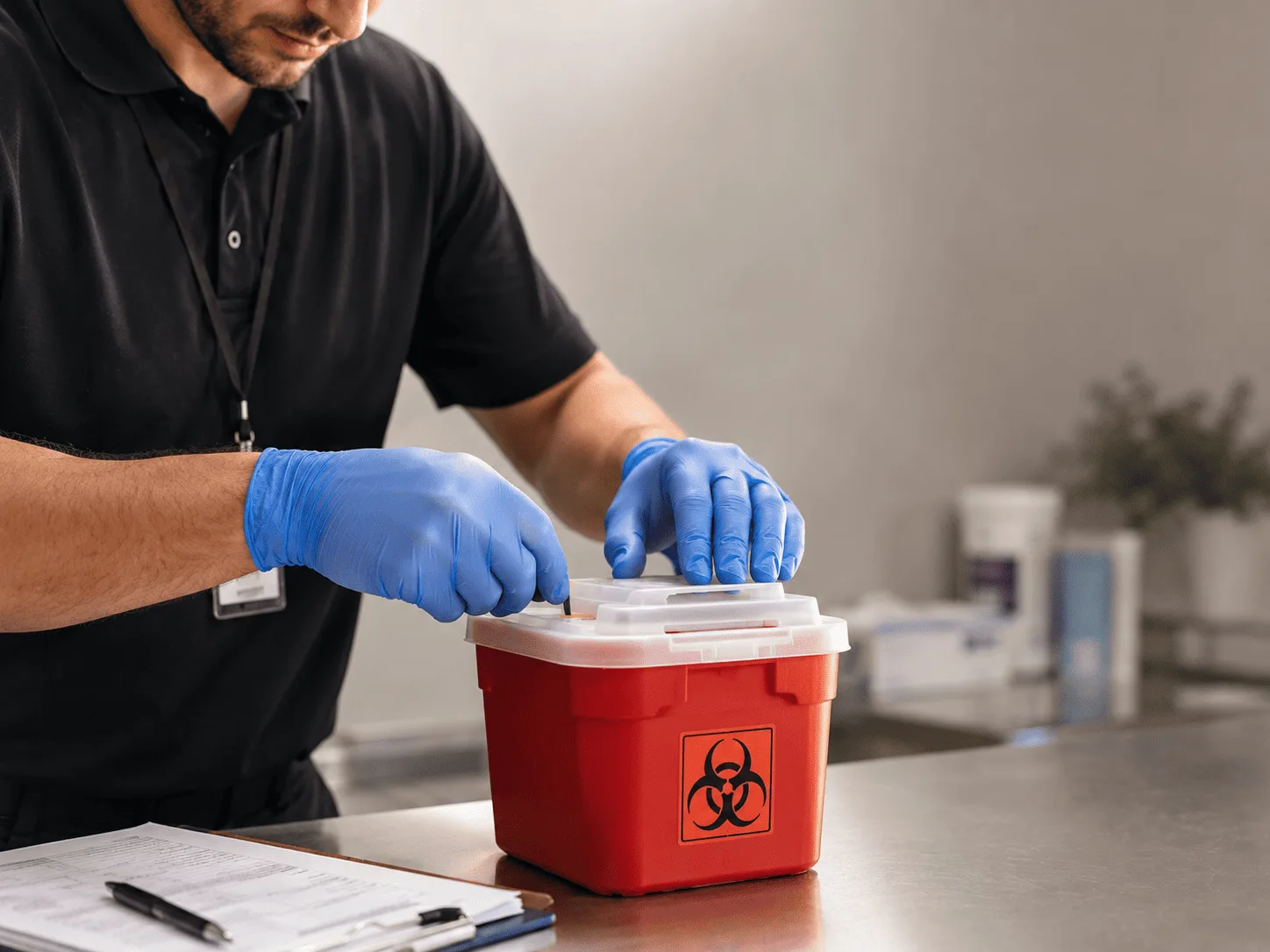 Why choose Sharps Waste Disposal in Fifty Six, AR